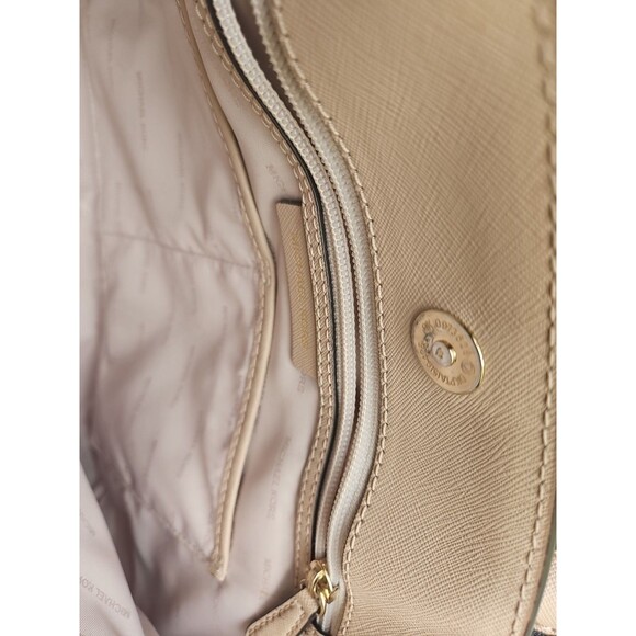 Michael KORS  Cream LARGE Satchel Handbag Used - Picture 7 of 16